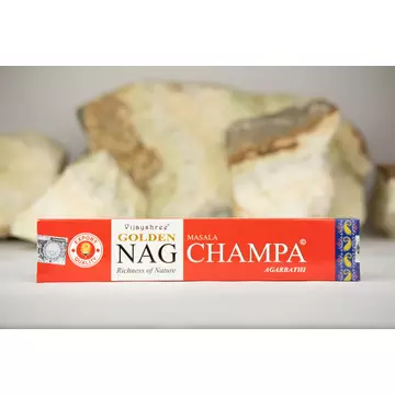 Golden Nag Champa füstölő 15g