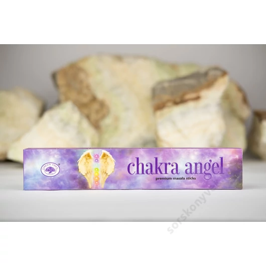 Green Tree Chakra Angel füstölő 15g