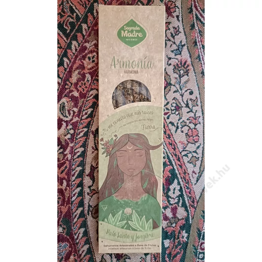 Sagrada Madre Harmónia Föld, Palo Santo-Gyömbér füstölő
