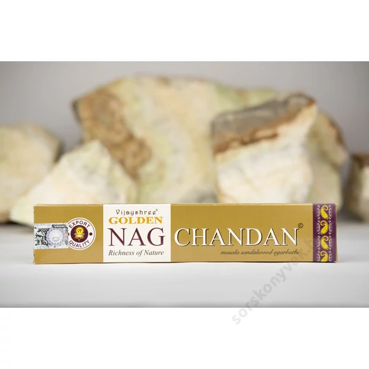 Golden Nag Chandan áldás füstölő 15g