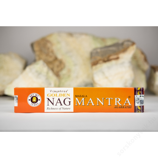Golden Nag Mantra füstölő, 15g