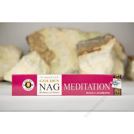 Golden Nag Meditation füstölő 15g