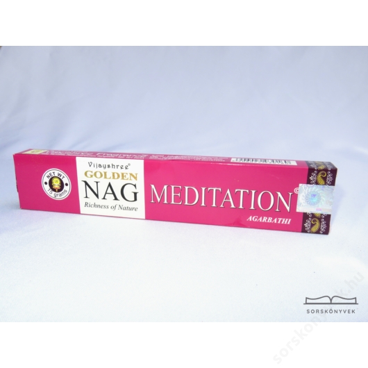 Golden Nag Meditation füstölő 15g