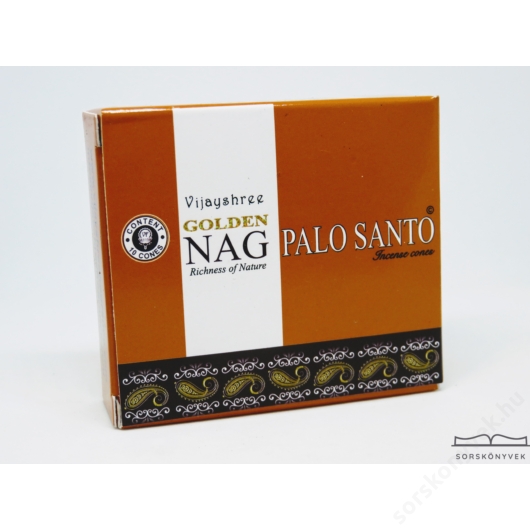 Golden Nag Palo Santo kúpfüstölő