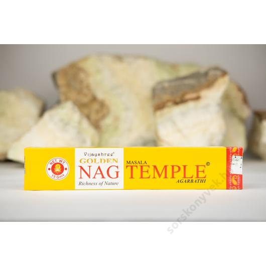 Golden Nag Templom füstölő, 15g