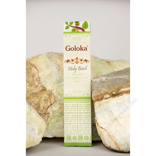 Goloka - Szent bazsalikom, Tulsi füstölő, 15g