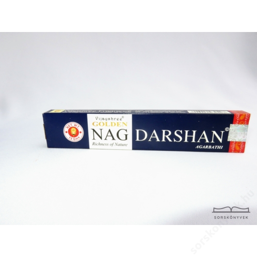 Golden Nag Darshan áldás füstölő 15g