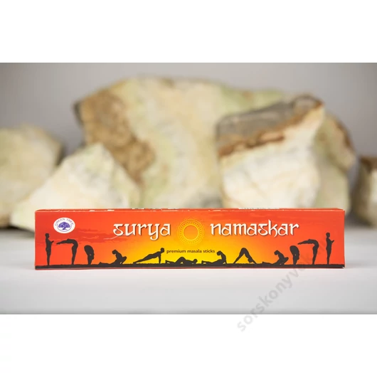 Green Tree Surya Namaskar, napköszöntés füstölő, 15g