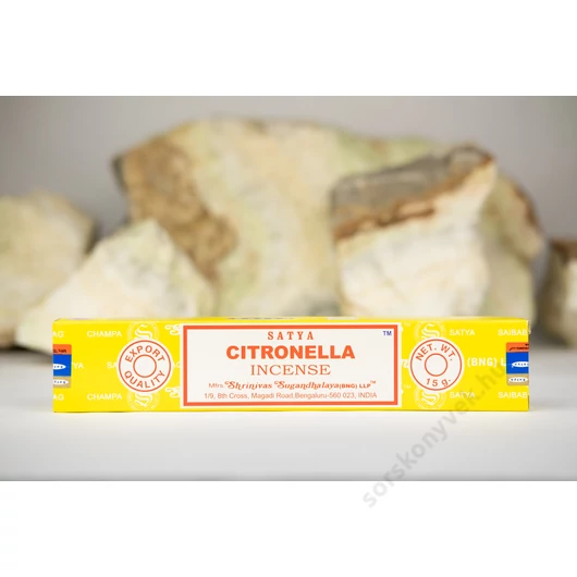 Satya Citronella füstölő, 15g