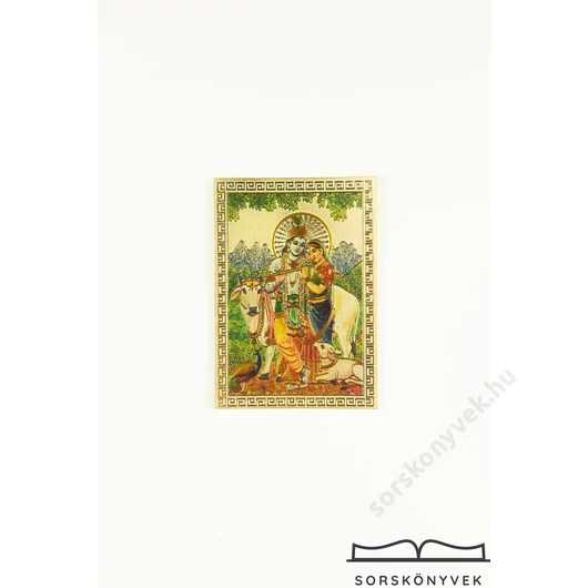 Radha, Krisna, tehénnel, hegy A7