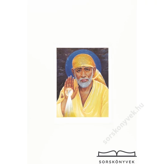 Shirdi Sai Baba sárga ruha A5
