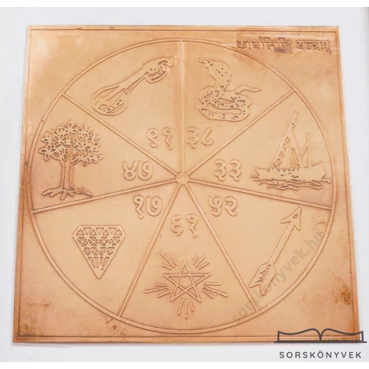 Kariya Sitthi yantra, siker, teremtés, 10cm
