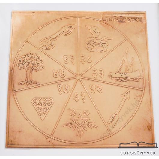 Kariya Sitthi yantra, siker, teremtés, 10cm